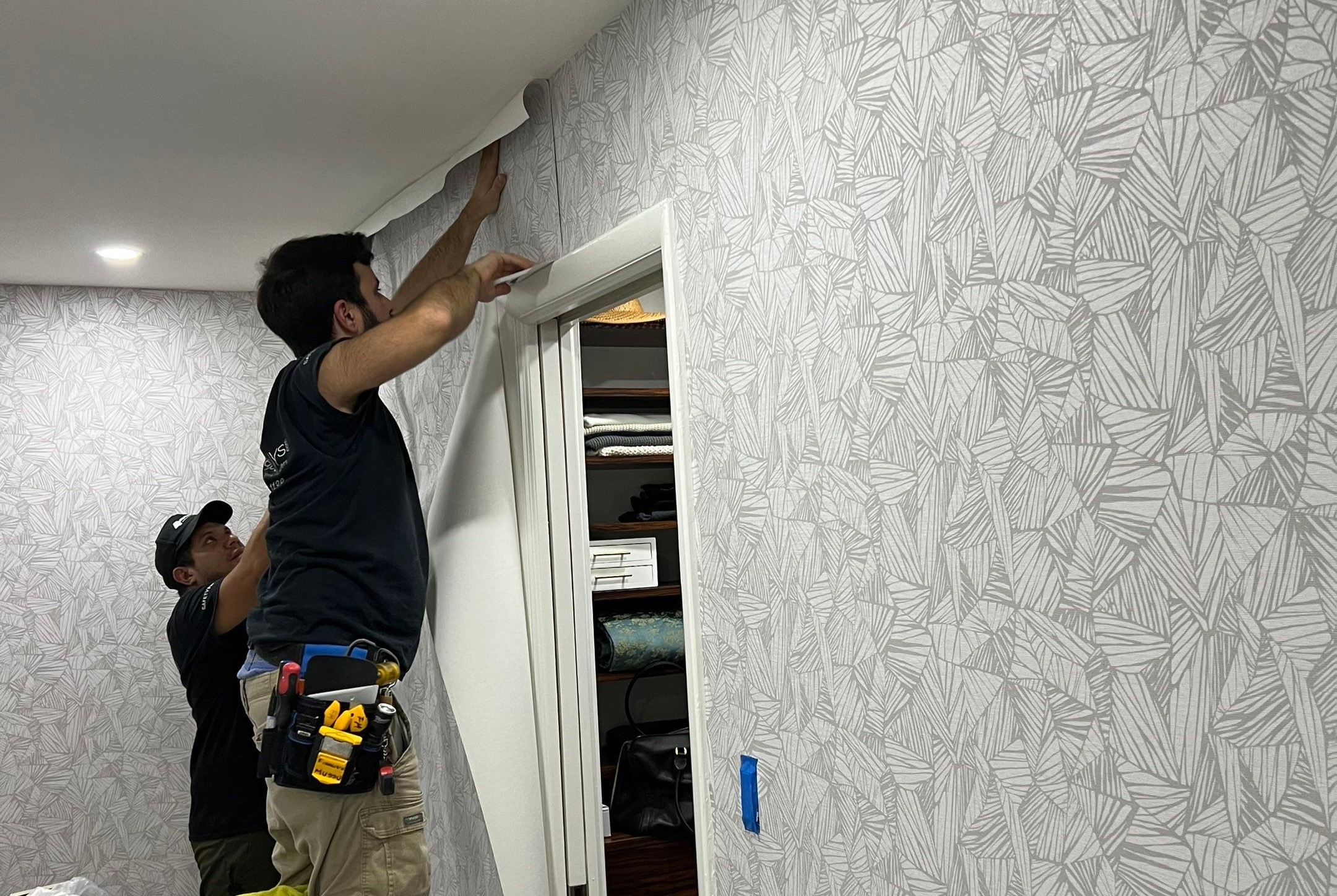 Commercial Wallpaper Hanging